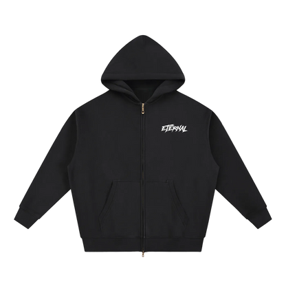 Eternal Oversized Box Zip-up Hoodie