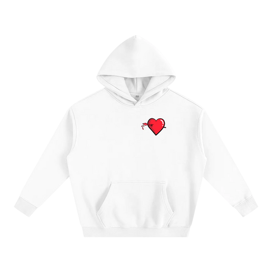 Pierced Heart Oversized Hoodie