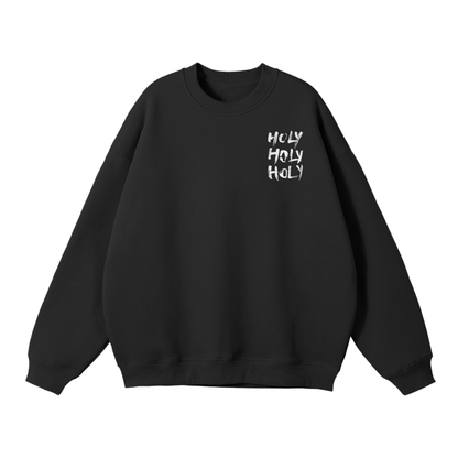 Holy Holy Holy Unisex Solid Fleece Sweatshirt