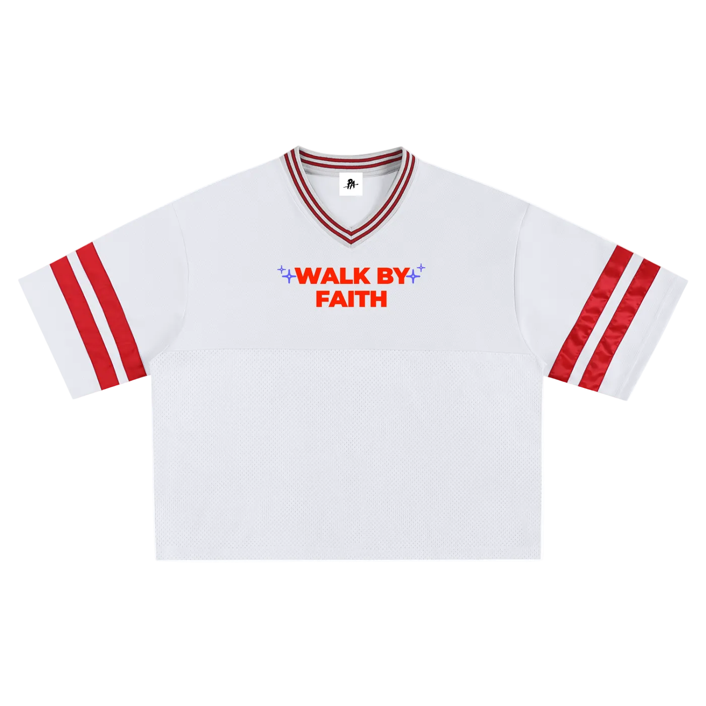 Walk By Faith Mesh Box Jersey