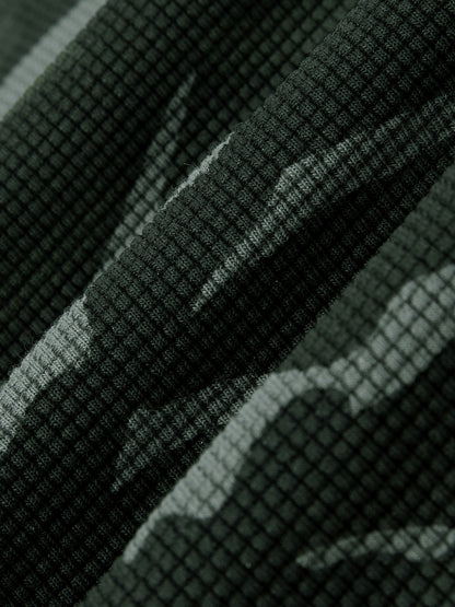By His Stripes Box waffle Long Sleeve